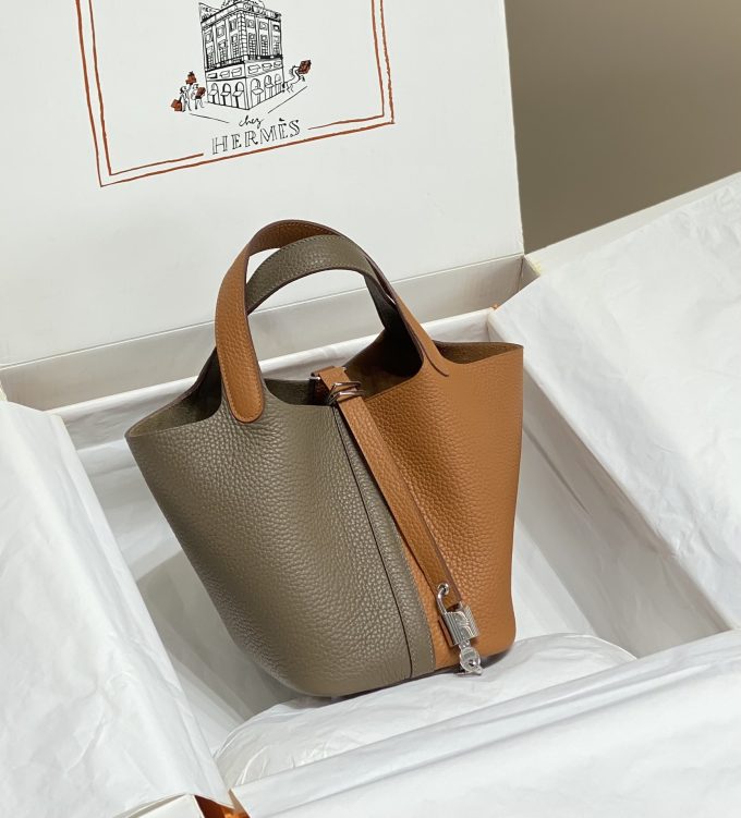 Her new arrival picotin togo leather 02 size: 18 cm