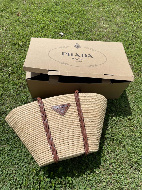 Pra new arrival tote bag size : 50*18*26 cm top quality ~