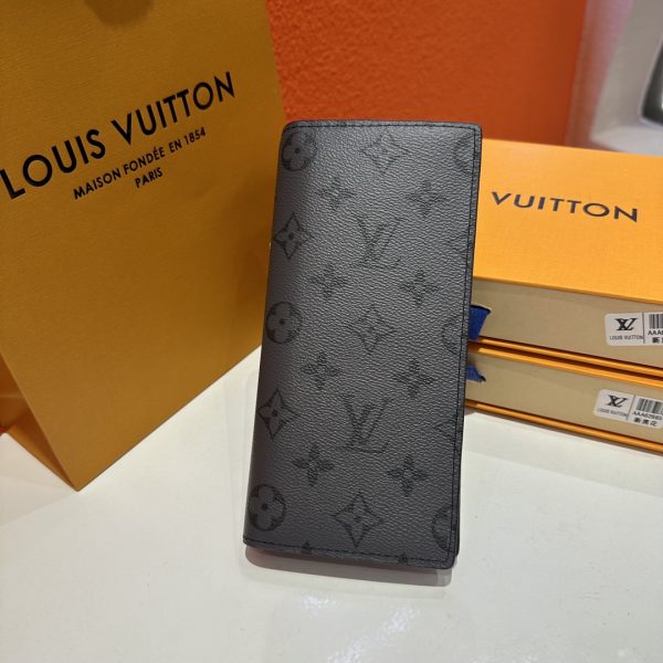 Louis BRAZZA Monogram man and women wallet size: 19??10cm