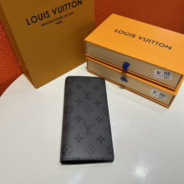 Louis BRAZZA Monogram man and women wallet size: 19??10cm