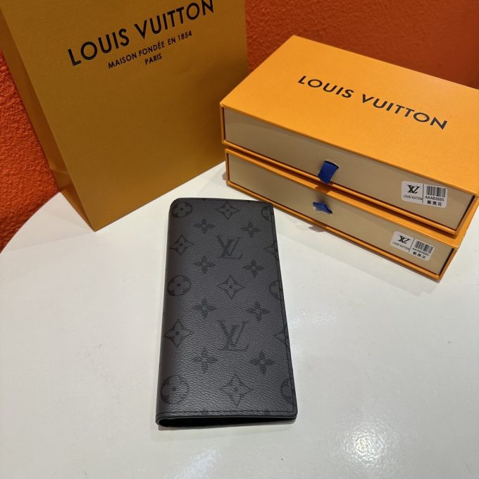 Louis BRAZZA Monogram man and women wallet size: 19×10cm - Image 3