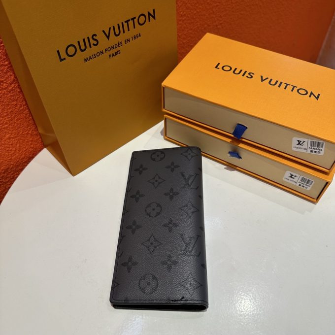 Louis BRAZZA Monogram man and women wallet size: 19×10cm - Image 6