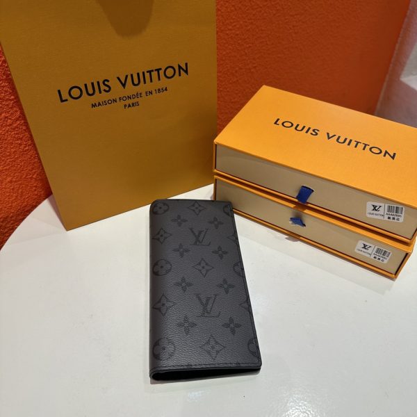 Louis BRAZZA Monogram man and women wallet size: 19??10cm