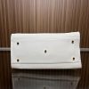 CC leather tote bag black/white size: 36.5/32/15 cm