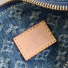 Louis Hills Pochette Monogram Denim size;20.5 x 6 x 16 cm