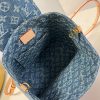 Louis Monogram Denim backpack bag size : 21-12-23 cm