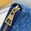 Louis new arrival Zippy Monogram denim wallet size: 19.5*10.5*2.5cm