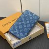 Louis new arrival Zippy Monogram denim wallet size: 19.5*10.5*2.5cm