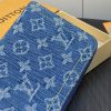Louis new arrival Zippy Monogram denim wallet size: 19.5*10.5*2.5cm