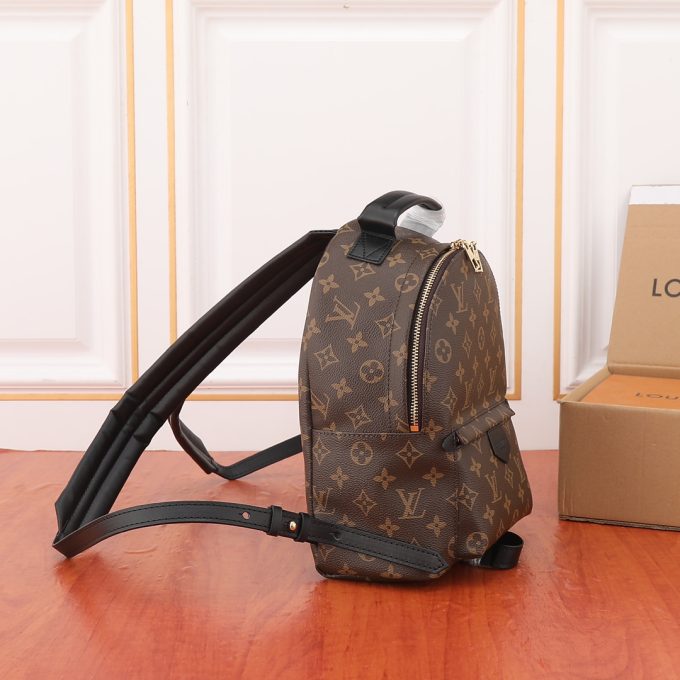 Louis MONOGRAM BACKPACK women backpack bag size : 22*29*16 cm - Image 4