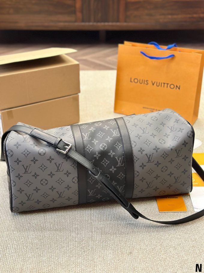 Louis keepall 50 new arrival men and women bag - Image 3