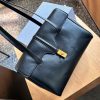 MEDIUM SOFT 16 BAG IN SMOOTH CALFSKIN TAN size: 33 * 25cm
