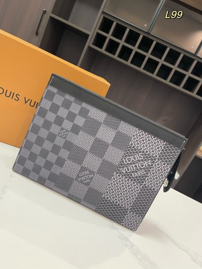 Louis Toiletry Pouch bag size: 26*20cm - Image 11