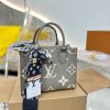 Louis  Ss21 Crafty onthego small bag size : 25 * 20cm (without silk belt )