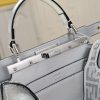 Fen Peekaboo ISeeU Petite diamond tote bag
