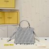 Fen Peekaboo ISeeU Petite diamond tote bag