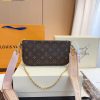 L multi pochette bag size; 23*13cm