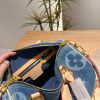 Louis new arrival denim speedy 25 bag