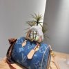 Louis new arrival denim speedy 25 bag