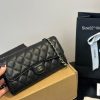 CC new arrival woc caviar leather bag size: 22*10cm
