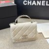 Cc new arrival handbag caviar leather size: 15 * 11cm