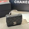 Cc new arrival handbag caviar leather size: 15 * 11cm