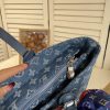 Louis new arrival denim neverfull bag size: 46*28*15 cm