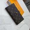 Louis new arrival Taurillon Capucines wallet size: 10*19*1.7cm