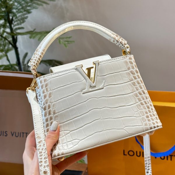 Louis Capucines new arrival bag size: 20 cm