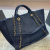 CC new arrival denime tote bag size:  37 * 31 cm
