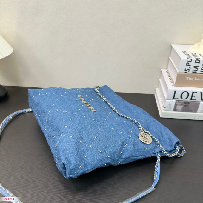 CC new arrival denim 22bag - Image 11
