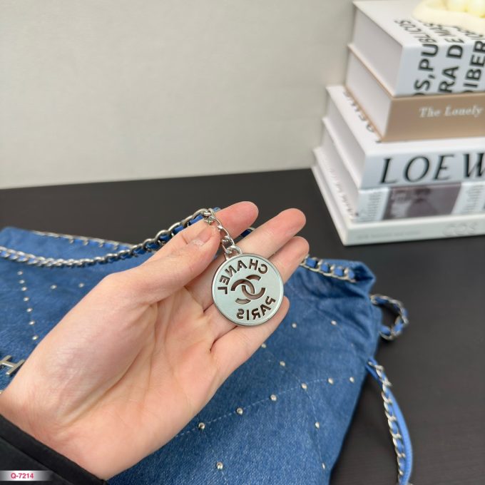 CC new arrival denim 22bag - Image 9