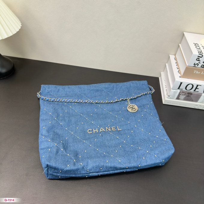CC new arrival denim 22bag - Image 5
