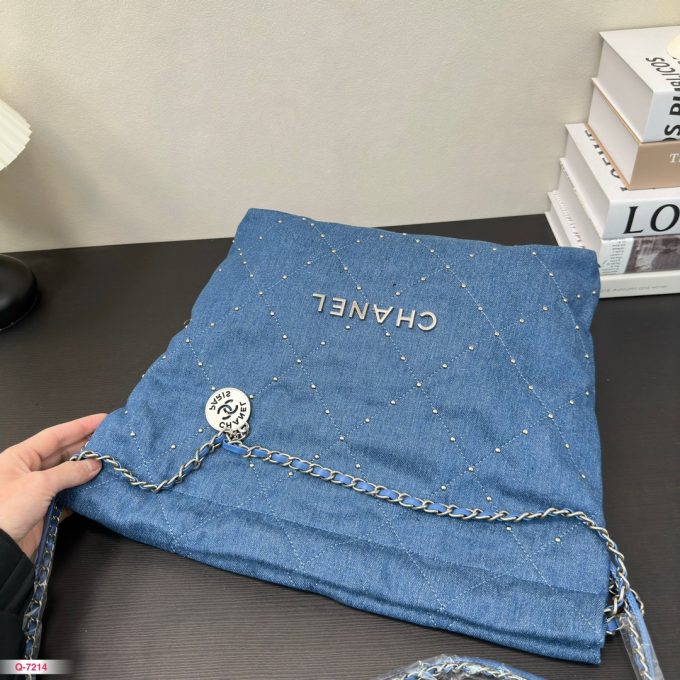 CC new arrival denim 22bag - Image 8