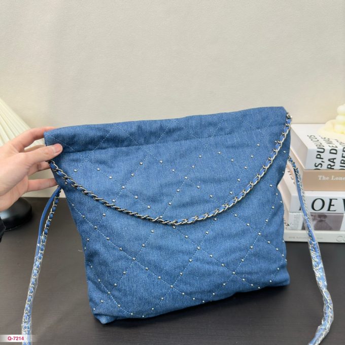 CC new arrival denim 22bag - Image 6