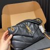 Y PUFFER SMALL SIZE BAG IN QUILTED LAMBSKIN Size: 28*17 CM