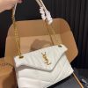 Y PUFFER SMALL SIZE BAG IN QUILTED LAMBSKIN Size: 28*17 CM