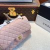 CC new arrival cf bag caviar leather size; 26*6*17cm