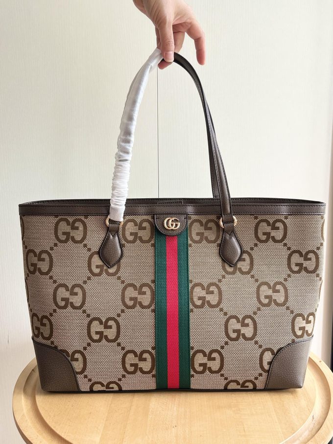 GG ophidia tote bag size: 38-28-14cm