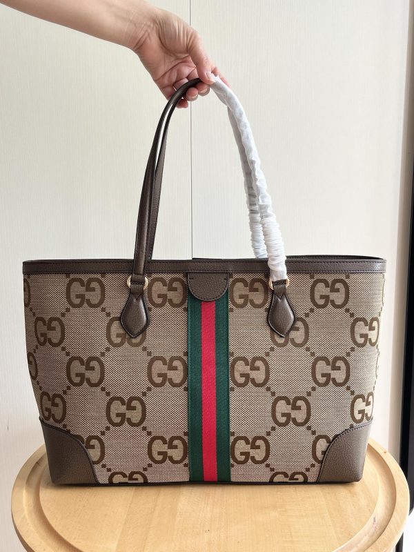 GG ophidia tote bag size: 38-28-14cm