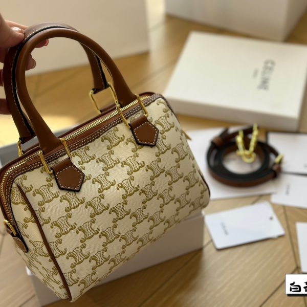 Ce new arrival boston bag size: 19*15 cm