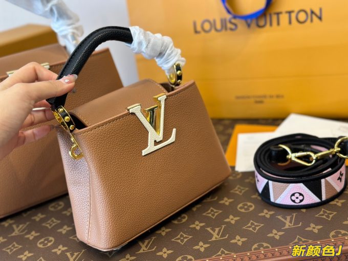 Louis new arrival Capucines monogram bag 02 - Image 6