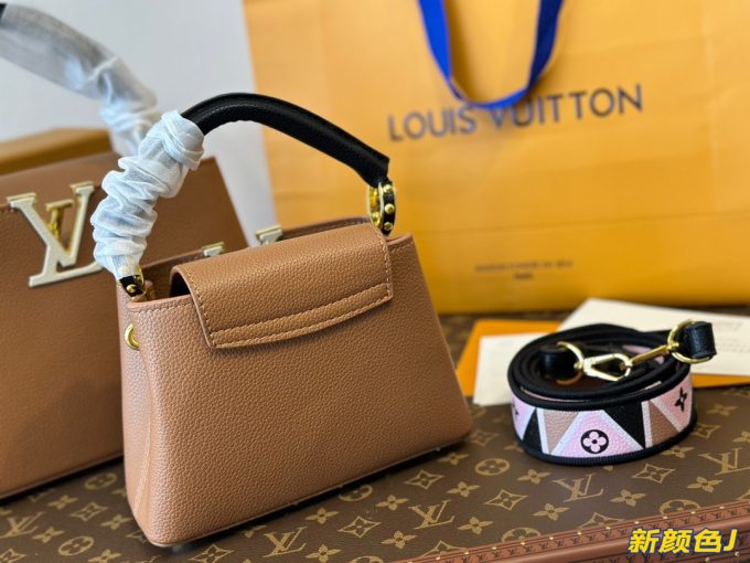 Louis new arrival Capucines monogram bag 02 - Image 8