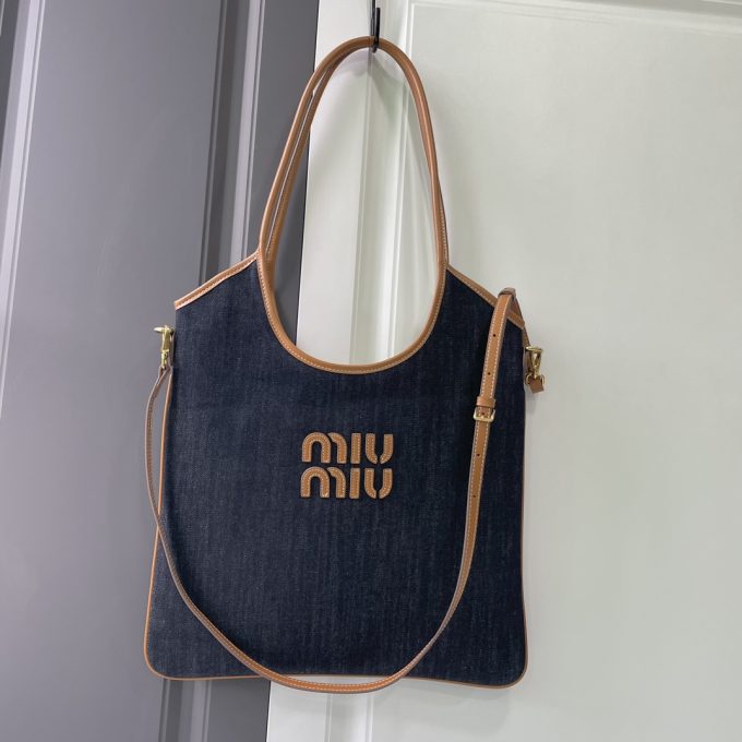 M M 2024 new arrival denim bag - Image 6