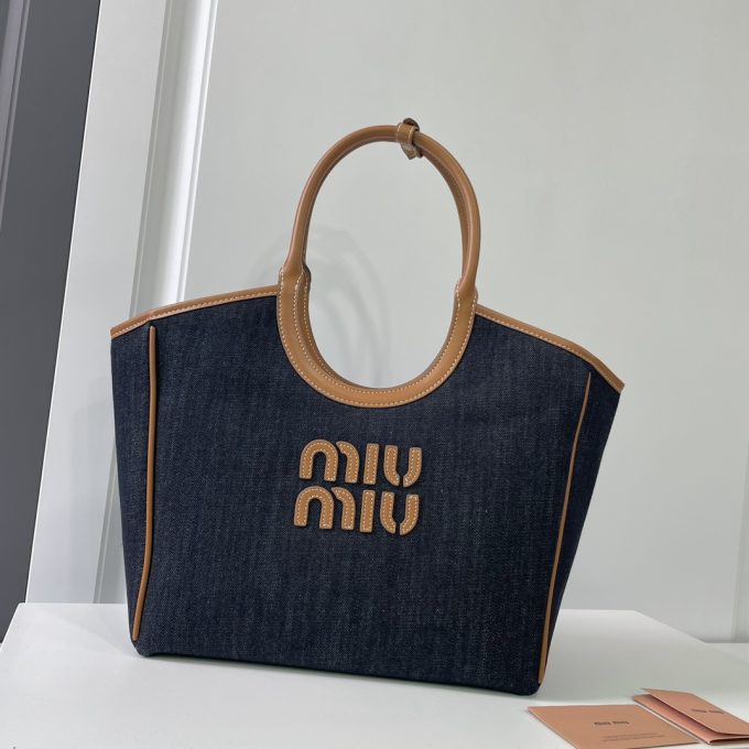 M M 2024 new arrival denim bag - Image 11
