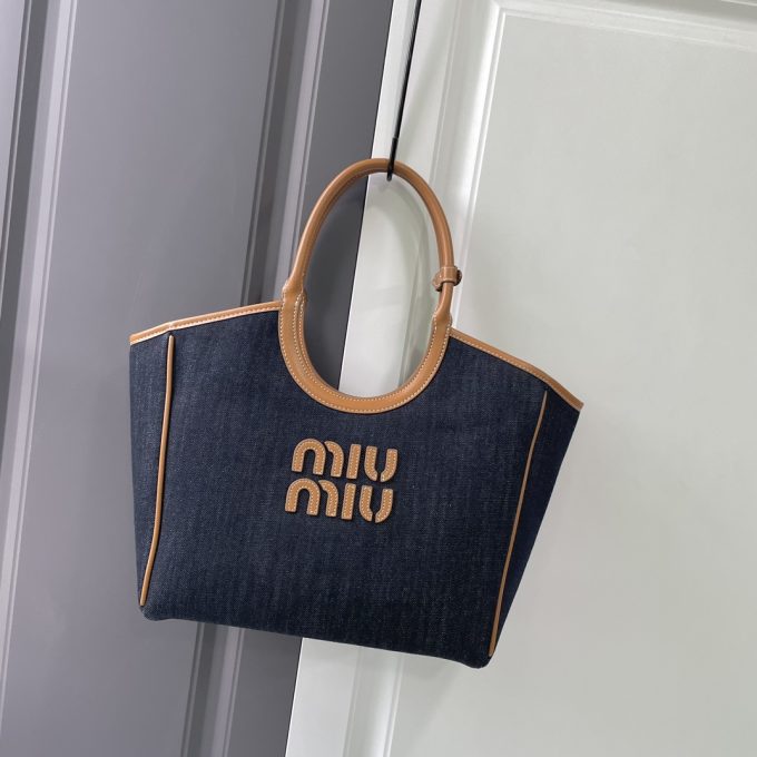 M M 2024 new arrival denim bag - Image 10