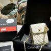 CC new arrival caviar leather phone bag size: 12*16 cm