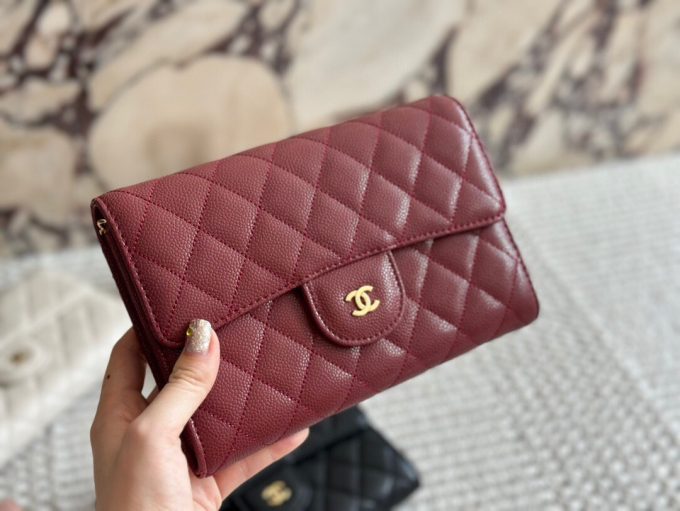 Cc new arrival woc caviar leather bag size: 20cm - Image 4