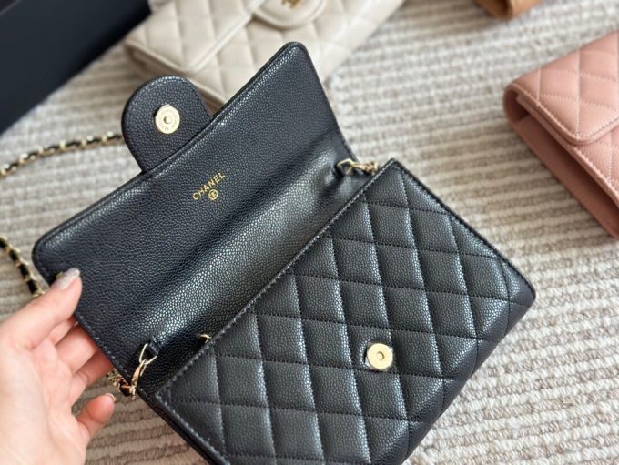 Cc new arrival woc caviar leather bag size: 20cm - Image 8