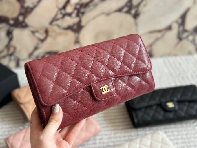 Cc new arrival woc caviar leather bag size: 22cm - Image 3